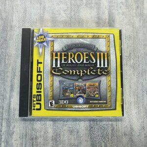 Heroes of Might and Magic III Complete (PC, 2000) Case Only